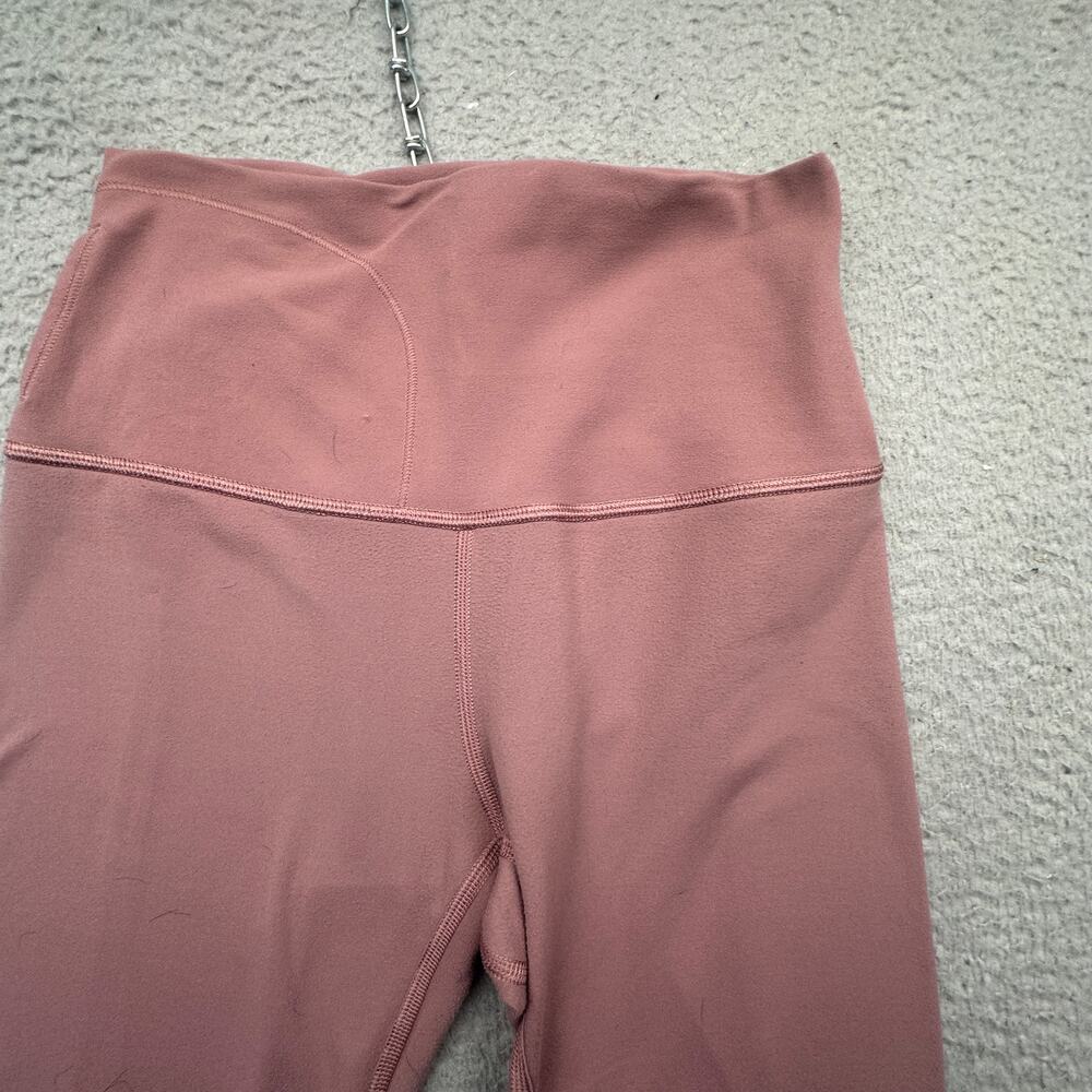 Lululemon Align Pant II 25 Pink Rose Leggings Womens 4 High Rise Pink W5BEJS - Picture 7 of 9